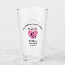 5th Wedding Anniversary Gift Personalised