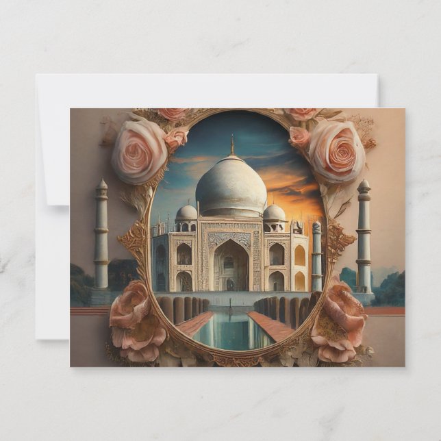 5th Wedding Anniversay card (Back)