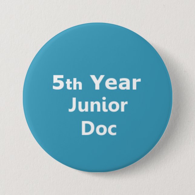 5th Year Junior Doctor badge (Front)