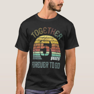 5Th Years Wedding Anniversary For Couple Matching T-Shirt