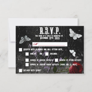 5x3.5 R.S.V.P. Card XMAS Haunting Adeline Zade Mea