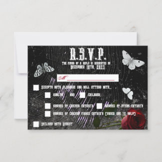 5x3.5 R.S.V.P. Card XMAS Haunting Adeline Zade Mea