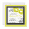5x5 Yellow Masquerade Mask 16 Birthday Invitation