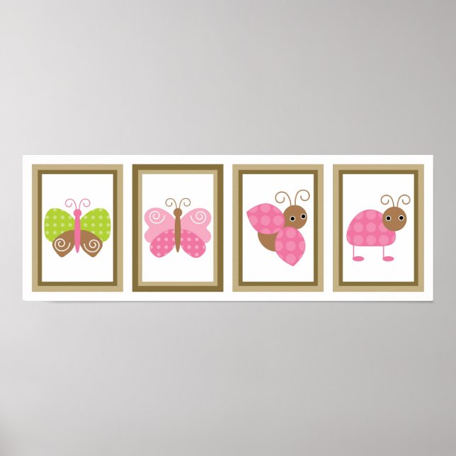 5X7 Berry Garden Wall Art Collection (Front)