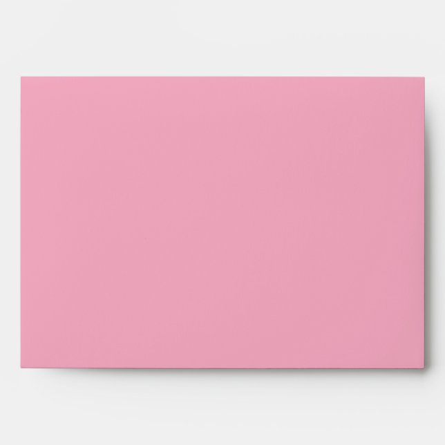 5x7 Berry GardenPink Outside Brown Inside Envelope (Front)