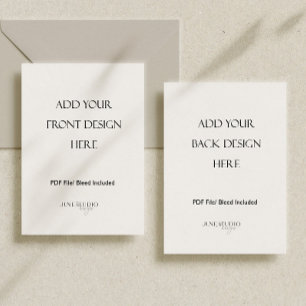 5x7" Double Sided Card Printing