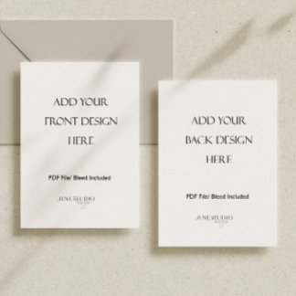 5x7" Double Sided Card Printing