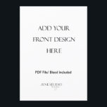 5x7" Double Sided Menu Card Print<br><div class="desc">This is a Print Order for a 5x7-inch ( 127x178mm) Double-sided Card print. It is ideal for a double-sided menu,  welcome bag note,  wedding program,  or any double-sided card printing needed for your events.</div>