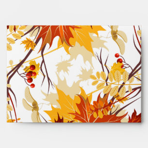 5x7 Envelope Option1 Autumn Branch Leaves