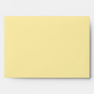 5x7  Envelope Option 1 Mustard Yellow Poppy Flower