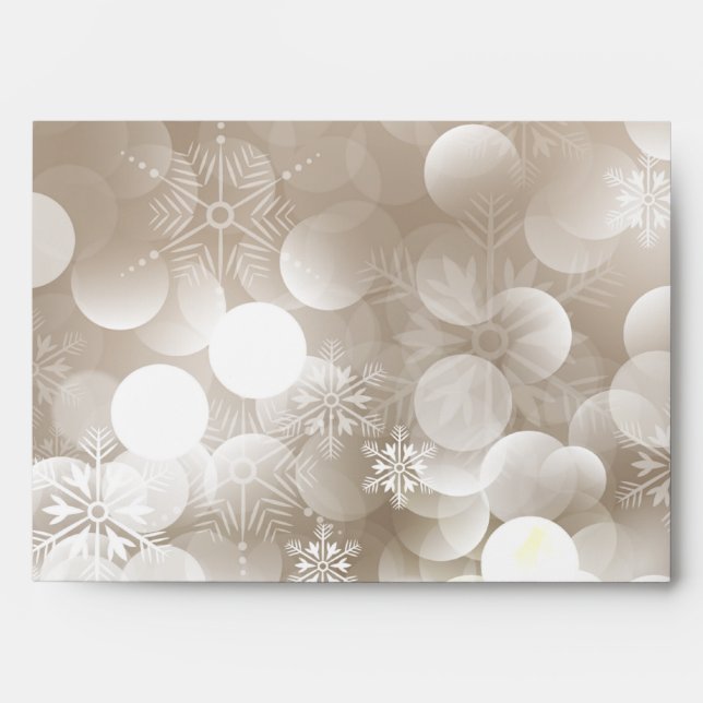 5x7  Envelope Option 1 Winter Blur (Front)