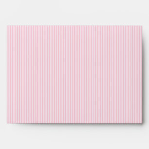 5x7  Envelope Option 2 Birdcage/Pink Stripes cage