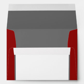 5x7 Envelope Option 2 Lady Bug on Dandelion Red S