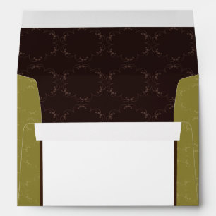 5x7  Envelope Option 2 Light/Olive Green Chandelie