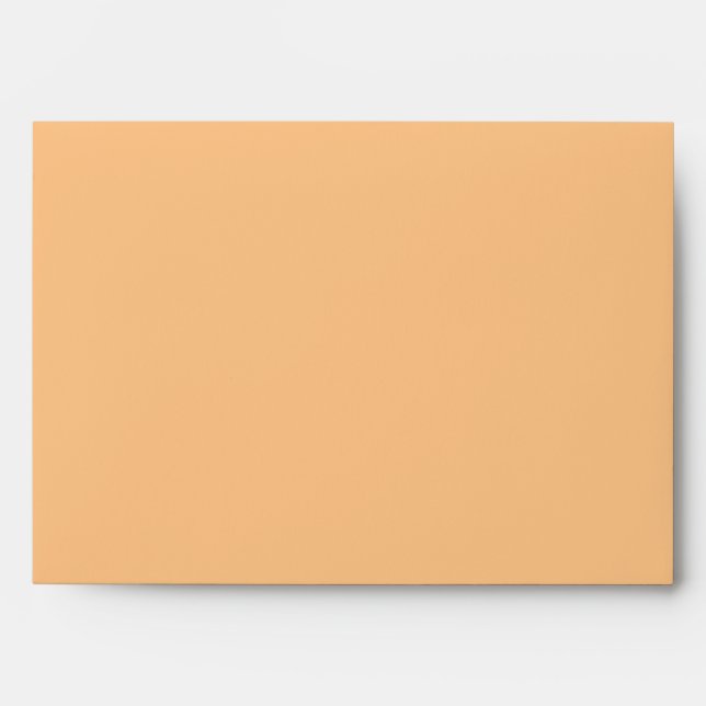 5x7  Envelope Option 2 Love Birds Peach Stripes (Front)