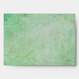 5x7 Envelope Option 2 Peacock Green Feathers
