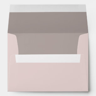 5x7  Envelope Option 3 Pink/Brown Floral Love Bird