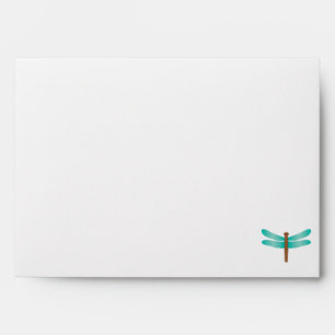 5x7 Envelope Option 4 Cattail/Dragonfly in Colour