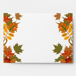 5x7  Envelope Option 4 Foliage Branch