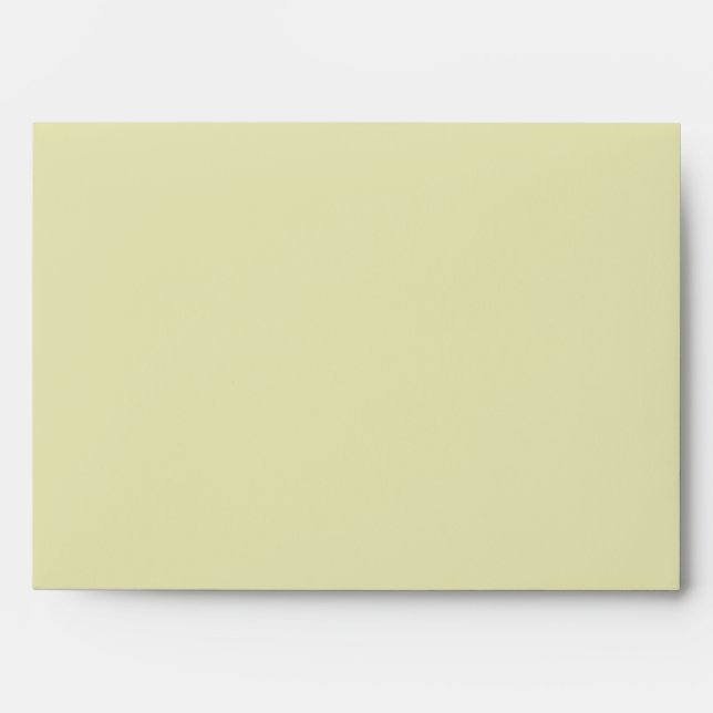 5x7  Envelope Option 4 Green Pear Fruit Stripes (Front)