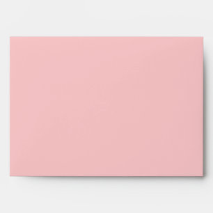 5x7  Envelope Option 4 Love Birds Pink Stripes/Dot