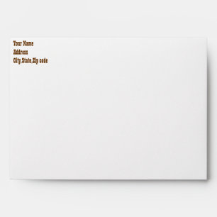 5x7 Envelope Option 5 Wagon Wheel/Horse Shoe Suns