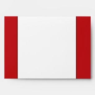 5x7  Envelope Option 5 White Tree Red Black Stripe
