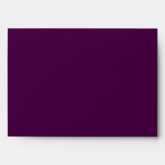 5x7 Envelope Plum Purpl Outside Grey Damask Inside