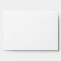 5x7 Envelope White Outside Crimson Red Inside