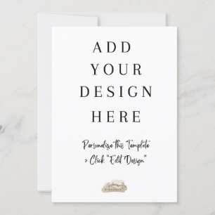 5x7" Flat Card Printing