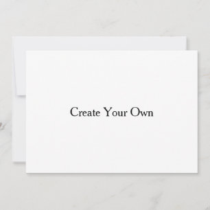 5x7 Flat customisable Invitation template