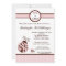 5x7 Girly Pink Lady Bug Baby Shower Invitation