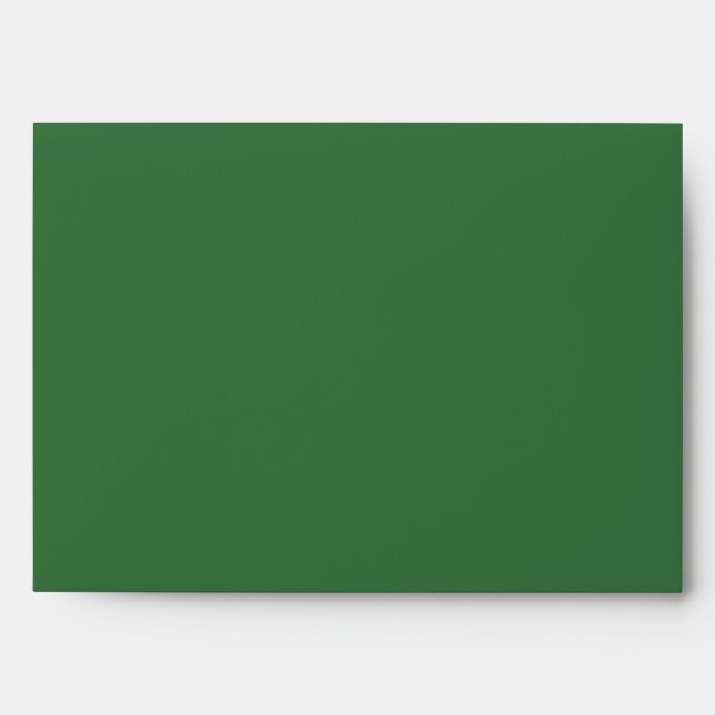 5x7 Green Outside Rain-forest Inside Envelope (Front)