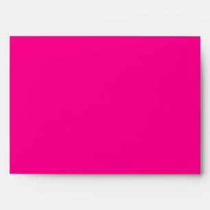 5x7 Hot Pink Outside Black Inside Envelope