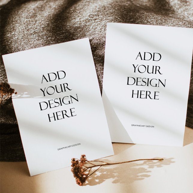 5x7" Invitation Card Printing (Creator Uploaded)