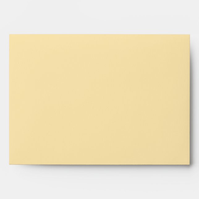 5x7 Light Yellow Envelope (Front)