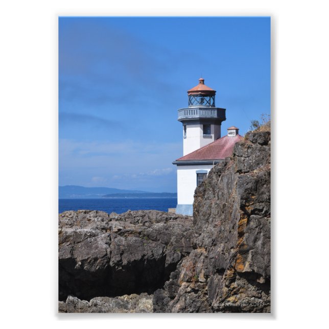 5X7 Lime Kiln Pt State Park Photo Print (Front)