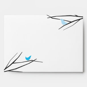 5x7 Love Birds Two Envelope