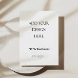 5x7" Menu Card Print Single-Sided<br><div class="desc">This is a Print Order for a 5x7-inch ( 127x178mm) Single-sided Card print. It is ideal for a menu,  table number card,  small signage,  welcome bag note,  bridesmaid proposal card,  wedding program,  or any card printing needed for your events.</div>