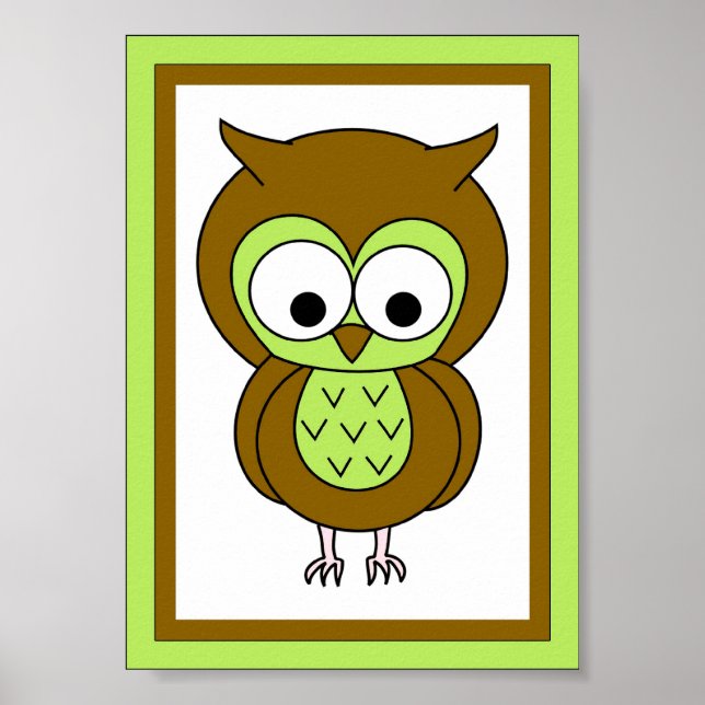5X7 Owl Wall Art (Front)