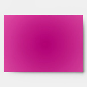 5x7 Pearly Hot Pink Outside Black Inside Envelope