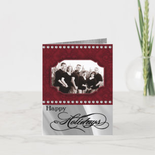 5x7 Personalised FOLDING PHOTO Christmas Card