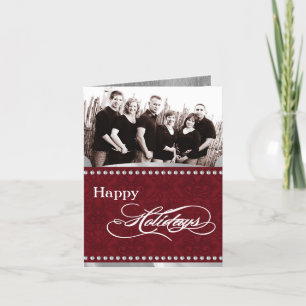 5x7 Personalised FOLDING PHOTO Christmas Card