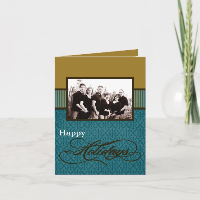 5x7 Personalised FOLDING PHOTO Greeting Card (Front)