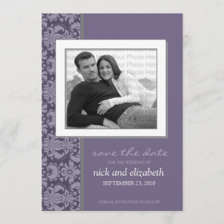 5X7 Pick YOUR OWN Colour Baroque Save the Date 11