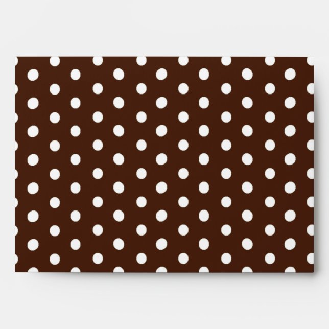 5x7 Polka Dot Outside Envelope (Front)