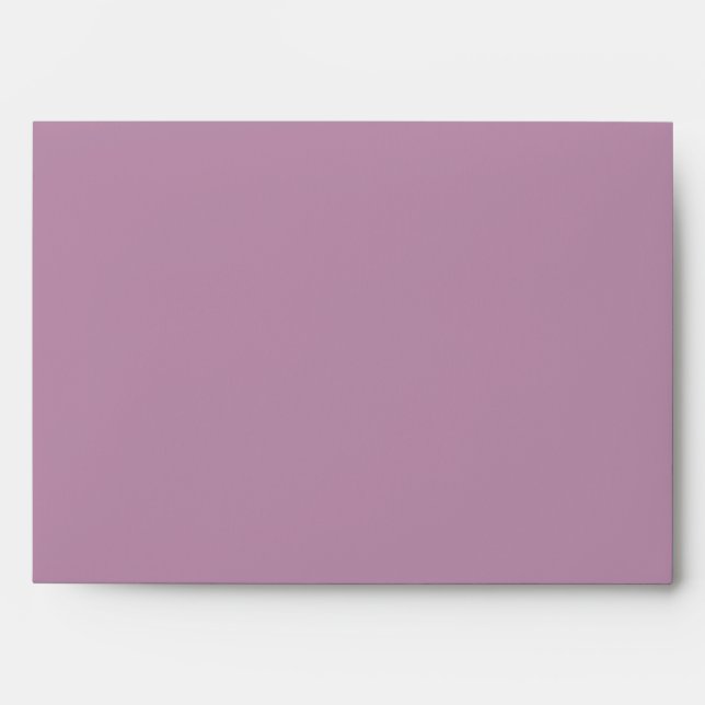 5x7 Purple Outside Jacana Zebra Inside Envelope (Front)