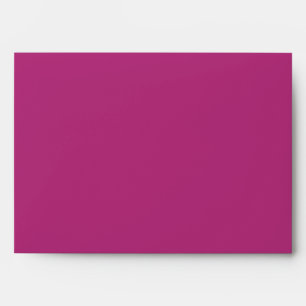 5x7 Safari Purple Outside Pink Inside Envelope