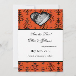5x7 Save the Date Photo Engagement Announcement