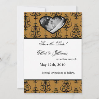 5x7 Save the Date Photo Engagement Announcement